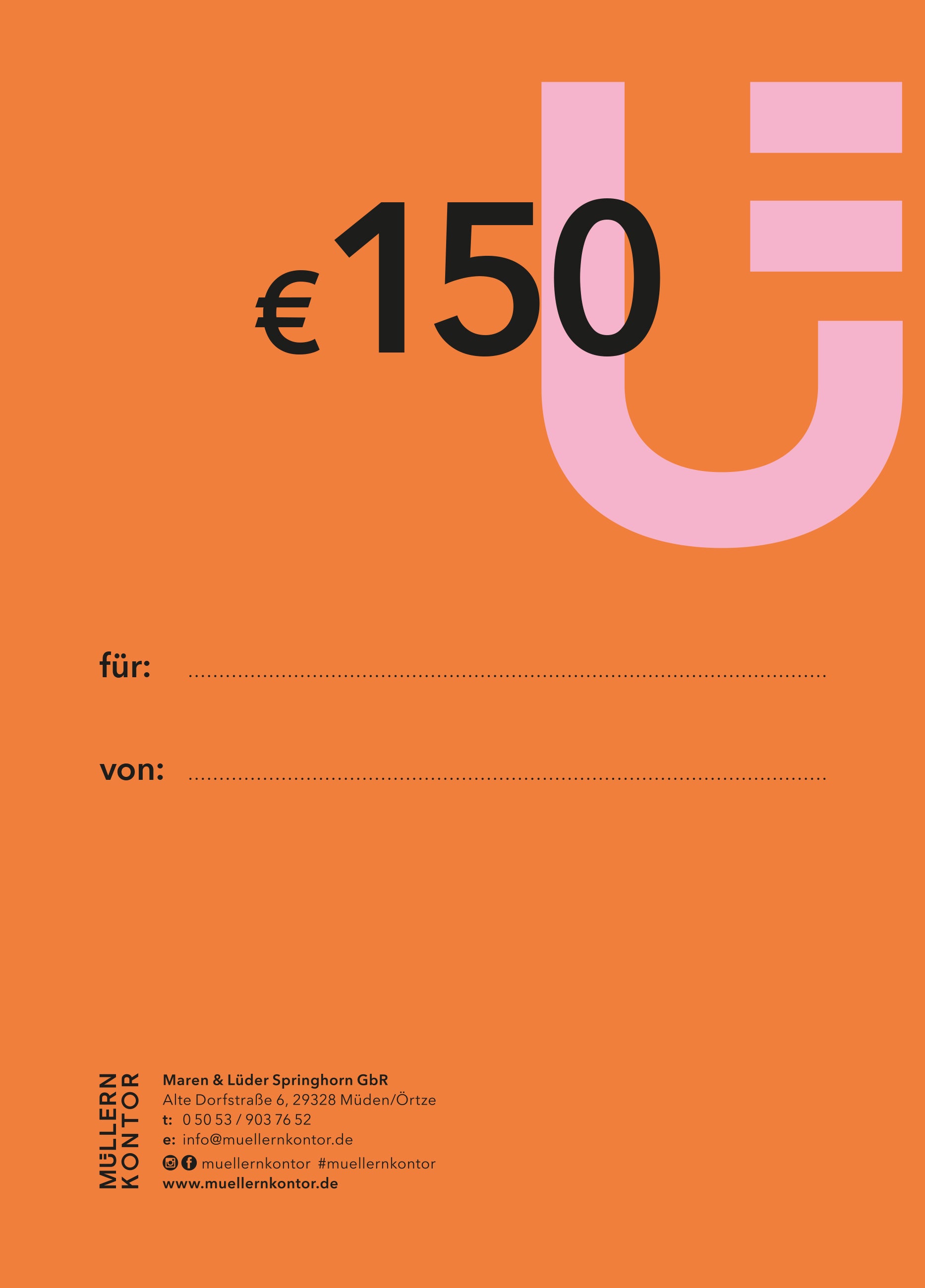 Geschenkgutschein digital